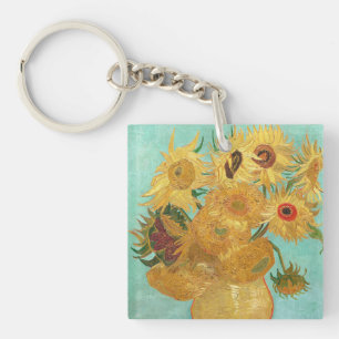 Sunflowers Vincent van Gogh Keychain