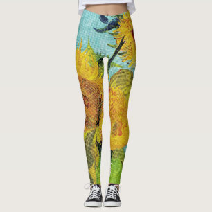 Sunflowers Vincent van Gogh    Leggings