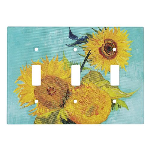 Sunflowers Vincent van Gogh   Light Switch Cover