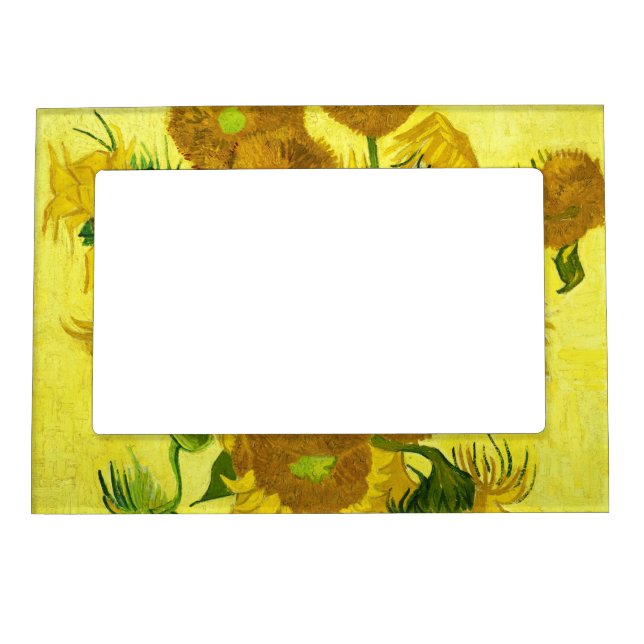 Sunflowers Vincent van Gogh    Magnetic Frame (Front)