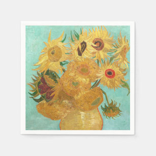 Sunflowers Vincent van Gogh Napkins
