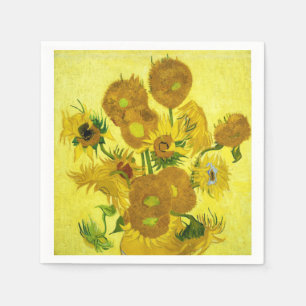 Sunflowers Vincent van Gogh Napkins