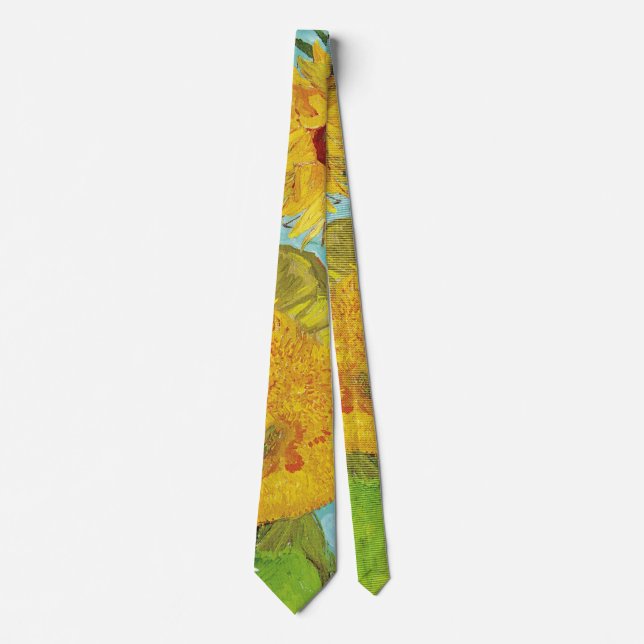 Sunflowers Vincent van Gogh   Neck Tie (Front)