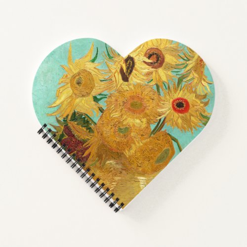 Sunflowers Vincent van Gogh   Notebook