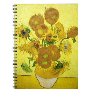 Sunflowers Vincent van Gogh Notebook