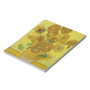 Sunflowers - Vincent van Gogh Notepad