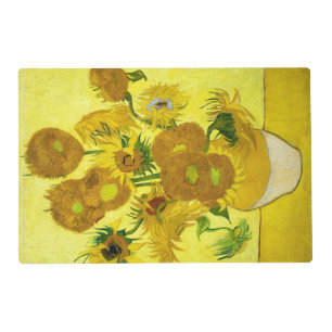 Sunflowers Vincent van Gogh Placemat