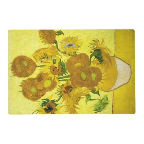 Sunflowers Vincent van Gogh    Placemat