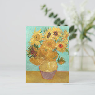 Sunflowers Vincent van Gogh  Postcard