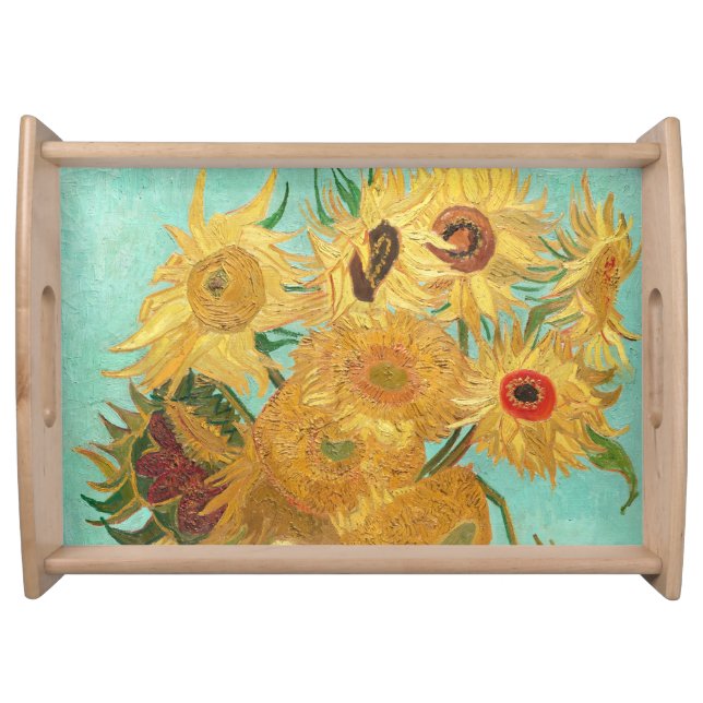 Sunflowers Vincent van Gogh    Serving Tray (Front)
