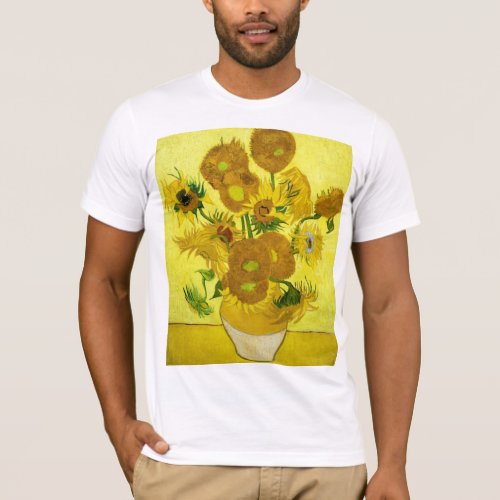 Sunflowers Vincent van Gogh  T_Shirt