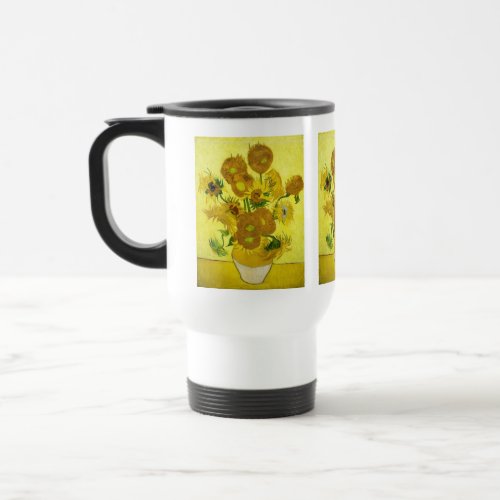 Sunflowers Vincent van Gogh      Travel Mug