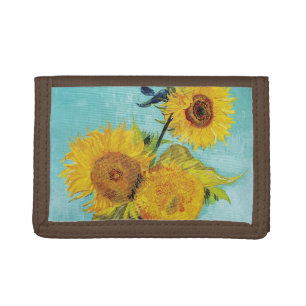 Sunflowers Vincent van Gogh Tri-fold Wallet