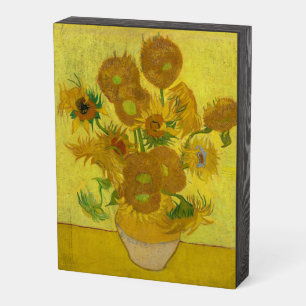 Sunflowers-Vincent van Gogh Wooden Box Sign