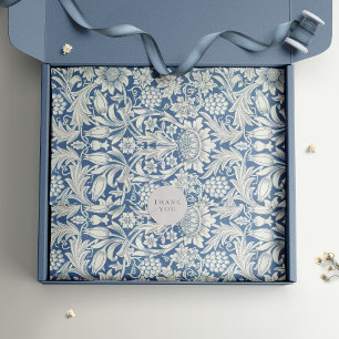 Sunflowers William Morris Purple Vintage Floral Tissue Paper