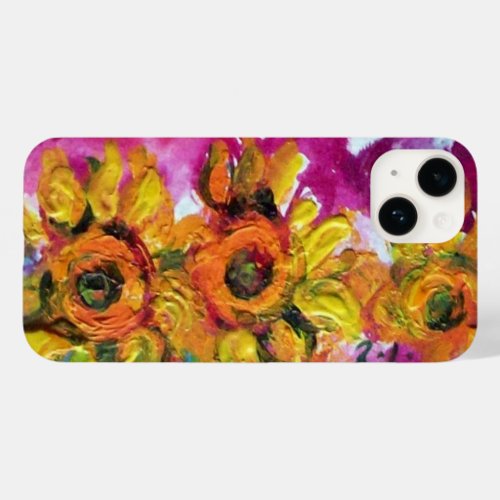 SUNFLOWERS Yellow Floral Case_Mate iPhone 14 Case