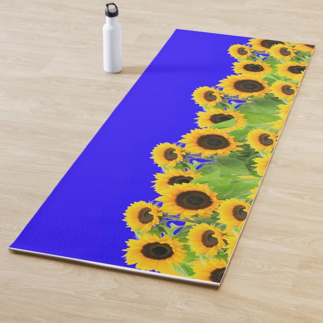 Sunflowers Yoga Mat (In Situ)