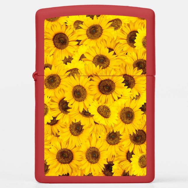 Sunflowers Zippo Lighter (Front)