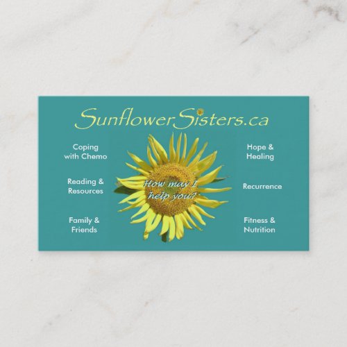 SunflowerSistersca Business Card