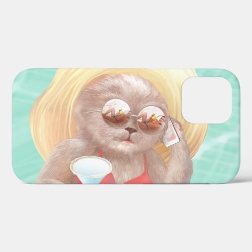 Sunglass Cat iPhone 12 Case