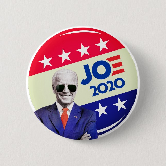 Sunglass Elect Joe Biden Presidential Election 20 Button (Front)