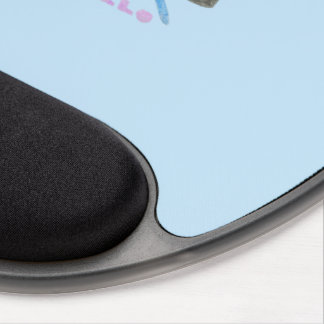 Sunglass helo summer holiday gel mouse pad
