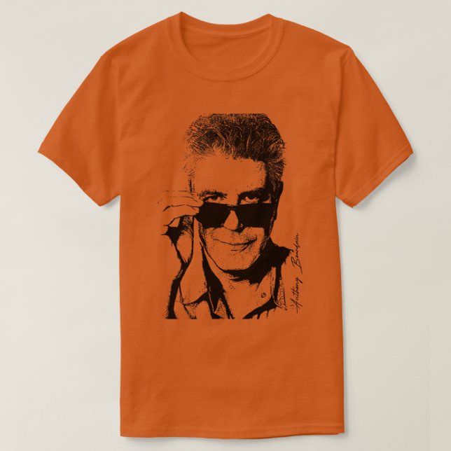 sunglasses anthony bourdain T-Shirt (Design Front)