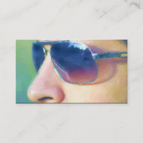 Sunglasses business cards