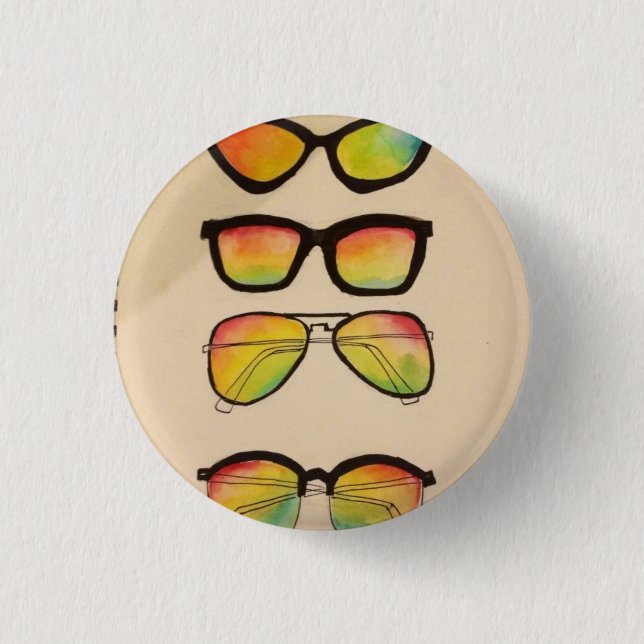 Sunglasses Button (Front)