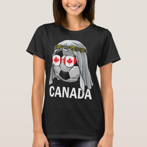 Sunglasses Canada Jersey Canadian Football  T_Shirt