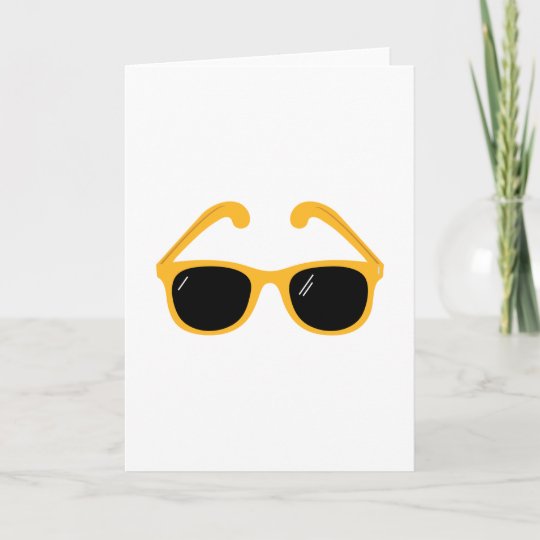 Sunglasses Card