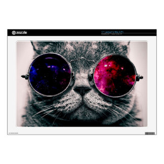 sunglasses cat decals for laptops