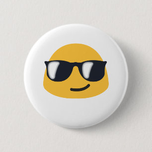 Sunglasses Emoji Button