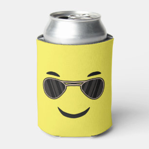 Sunglasses Emoji Can Cooler