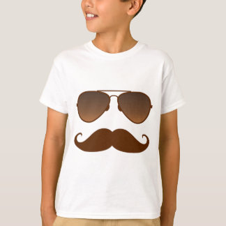Sunglasses Mustache T-Shirt
