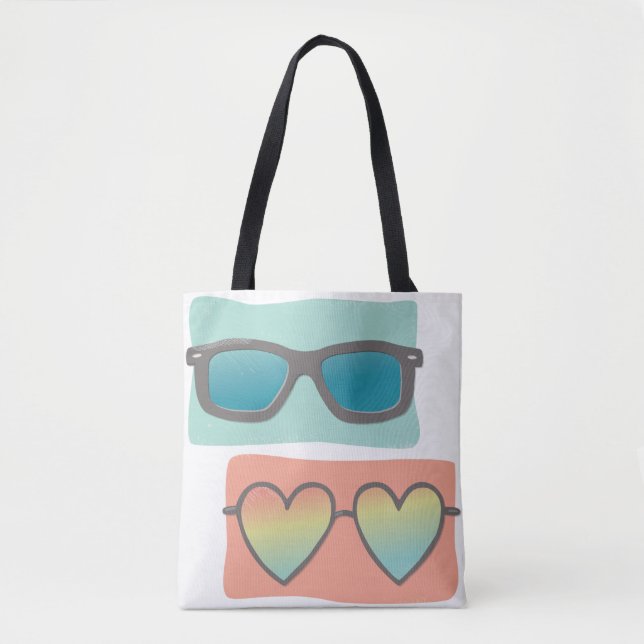 Sunglasses Pair Tote Bag (Front)