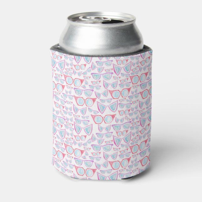 Sunglasses Print Soda Can Cooler (Can Back)