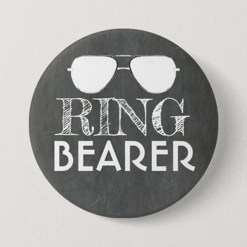 Sunglasses Ring Bearer Ring Security Wedding Button