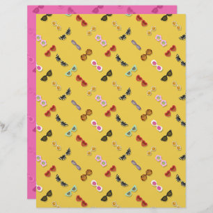 Sunglasses Scrapbook Paper