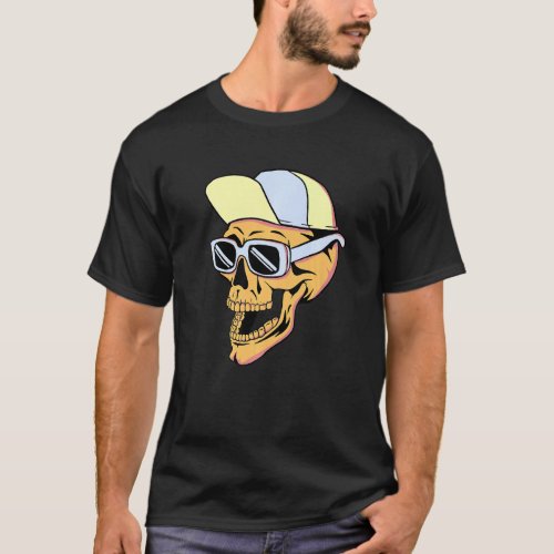 Sunglasses Skull I Summer I Kids I Skull T_Shirt