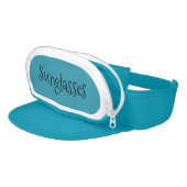 Sunglasses, sunglass design, sunglass pouch visor (Angled)