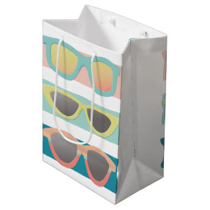 Sunglasses Trio Coral Medium Gift Bag