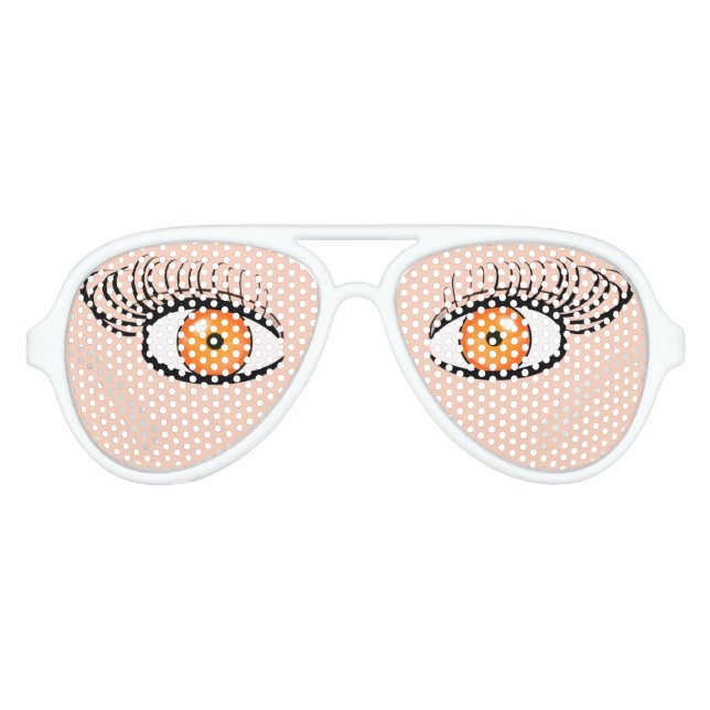 Sunglasses With Orange Eyes (Front)