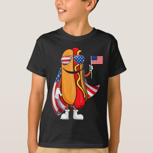 Sungles American Flag Usa Funny 4th Of July Fourth T_Shirt