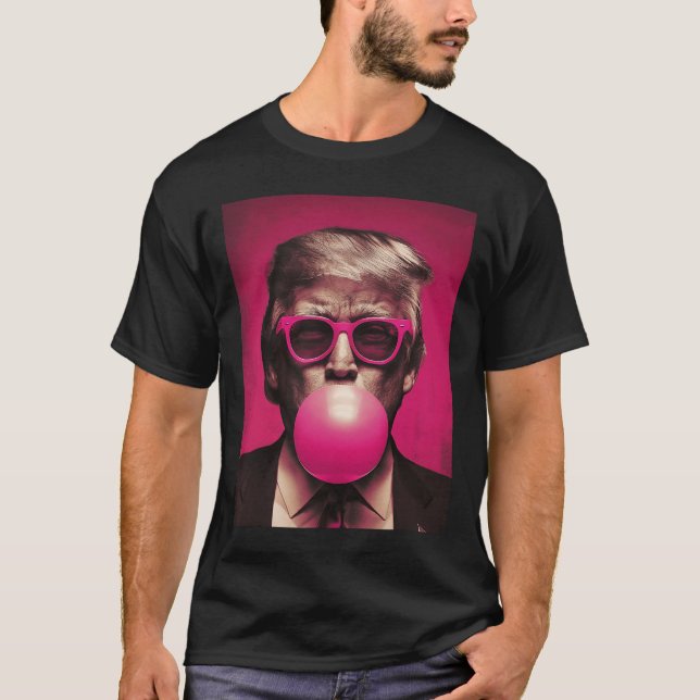 Sungles Trump Bubble Gum  T-Shirt (Front)