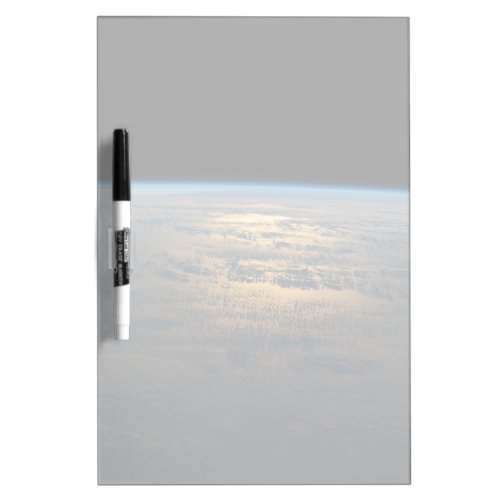 Sunglint Beams Off A Partly Cloudy South Pacific Dry Erase Board