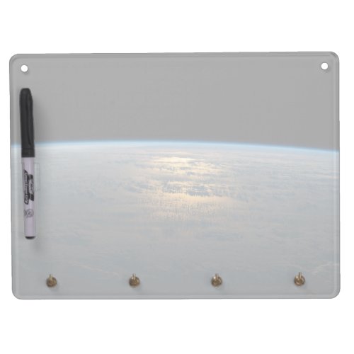 Sunglint Beams Off A Partly Cloudy South Pacific Dry Erase Board With Keychain Holder