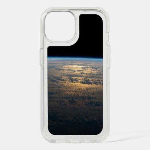 Sunglint Beams Off A Partly Cloudy South Pacific iPhone 15 Case