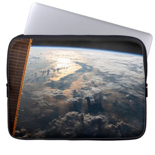 Sunglint Beams Off Celebes Sea In Southeast Asia Laptop Sleeve