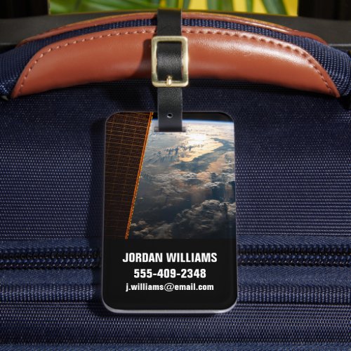 Sunglint Beams Off Celebes Sea In Southeast Asia Luggage Tag